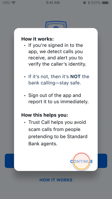 Trust Call | Standard Bank