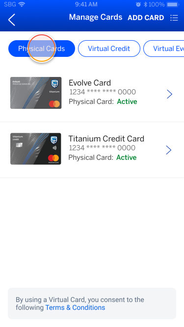 How to create Virtual Cards | Standard Bank