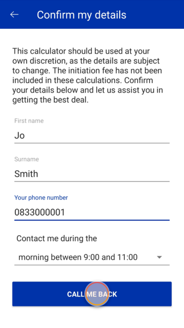 How to use our Vehicle Finance calculator Standard Bank