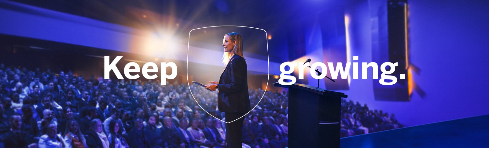 Hero Landing Keep Growing Key Note