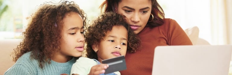 Kids savings account