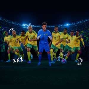 Bafana Bafana_send off